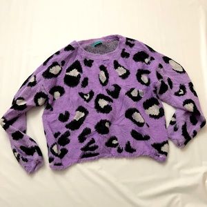 CHUNKY LEOPARD SWEATER